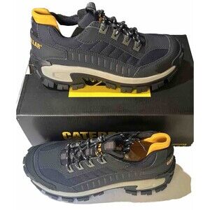 Caterpillar Invader Steel Toe Men’s Color‎ Eclipse Totale Work Shoe 8 New